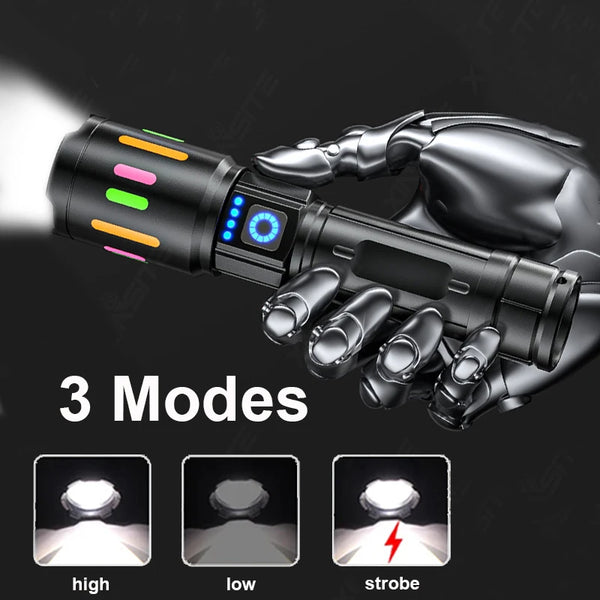 Linterna Zoom Ultra Potente